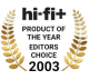 Product of the year and Editors Choice